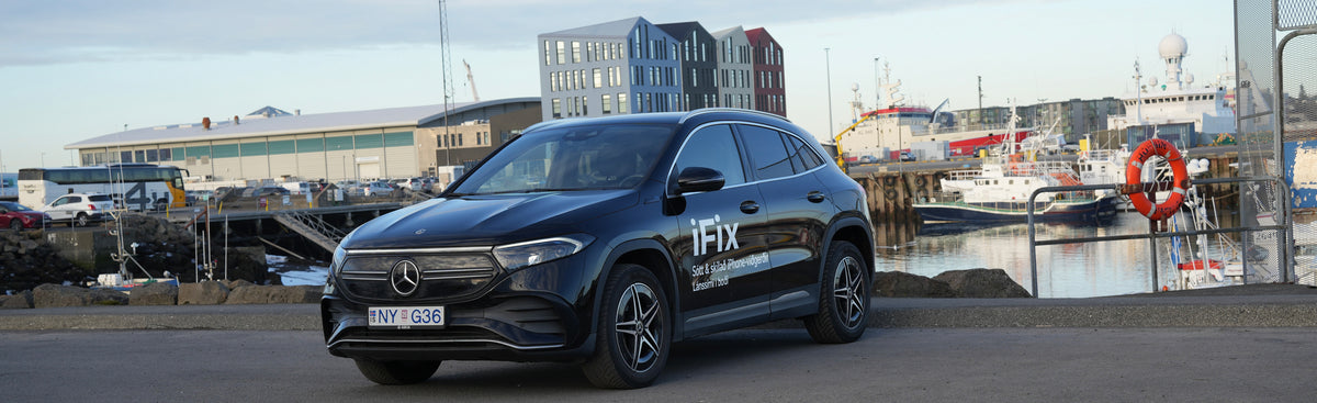 iFix – iPhone viðgerðir með sótt og skilað